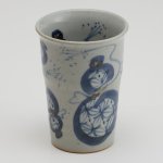 画像1: フリーカップ・六瓢（染小紋） (1)