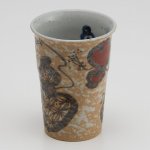 画像1: フリーカップ・六瓢（色絵） (1)
