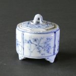 画像2: 香炉（円筒型/磁器）・四君子 (2)