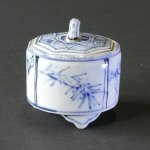 画像4: 香炉（円筒型/磁器）・四君子 (4)