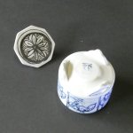 画像5: 香炉（円筒型/磁器）・割取七福神唐子 (5)