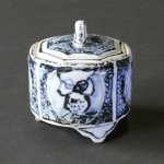 画像4: 香炉（円筒型/磁器）・ふくろう (4)