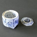 画像3: 香炉（円筒型/磁器）・割取七福神唐子 (3)